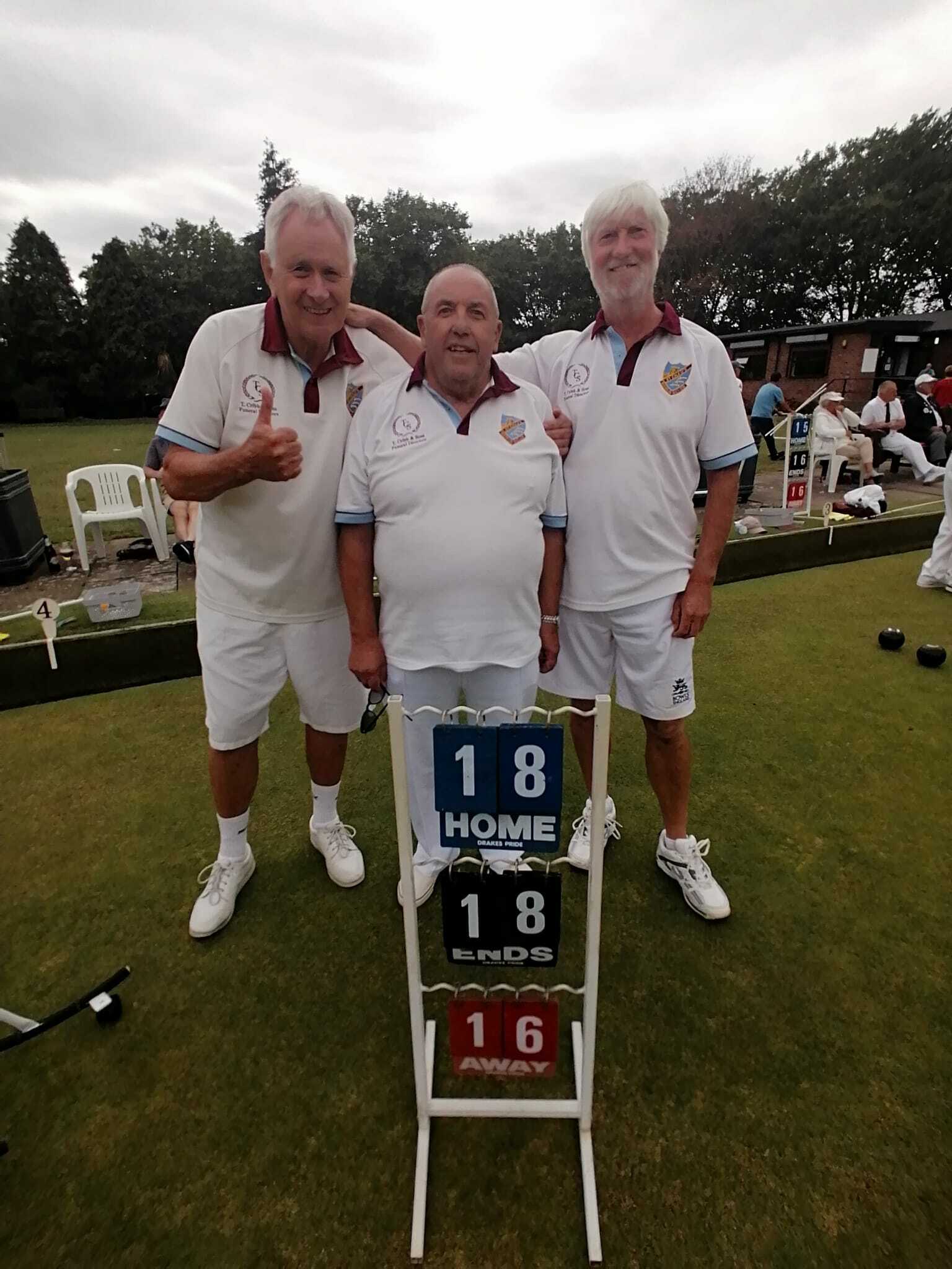 (L-R) Eric Dipper, Paul Smeulders (s) and Bernard Dowley