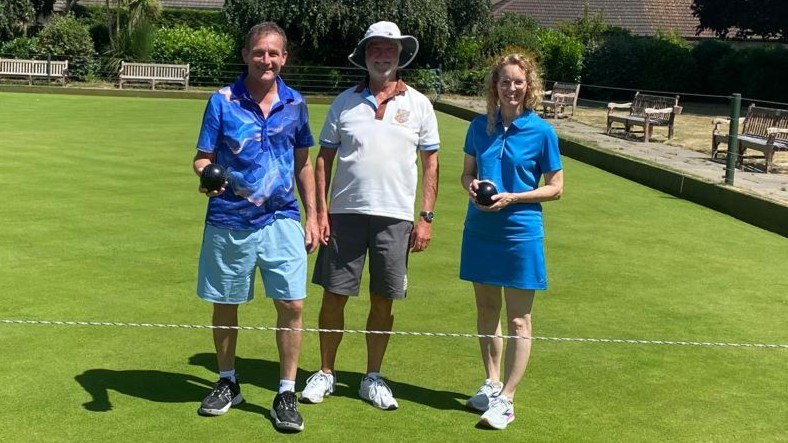 Jeff, Elaine and Bernard.
