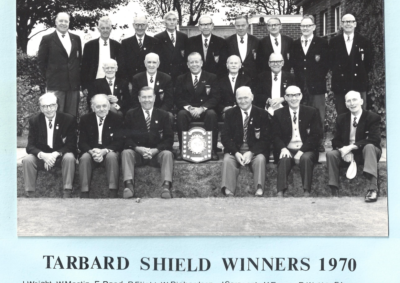 Tarbard Shield winners 1970
